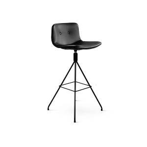 Bent Hansen Primum Barstol Med Vridbar Hög Svart/Zenso 3 207