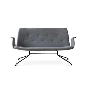 Bent Hansen Primum Soffa Svart/Hallingdal 65-116
