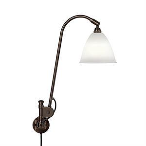 Bestlite BL6 Vägglampa Svart Mässing & Porslin