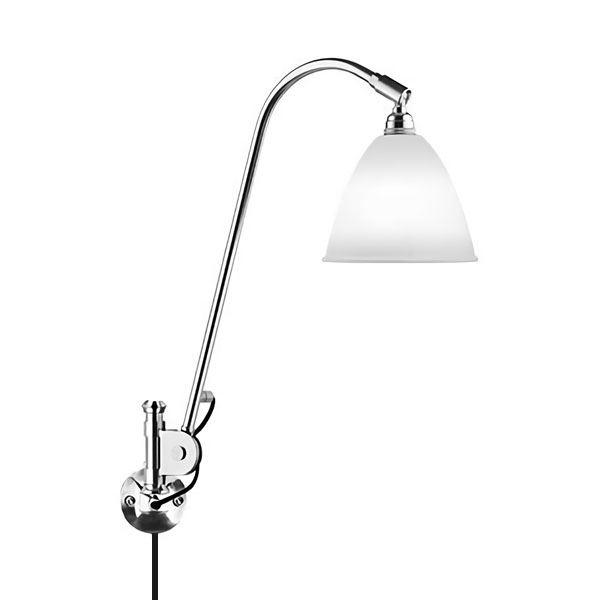 Bestlite BL6 Vägglampa Krom & Porslin