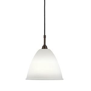 Bestlite BL9M Pendel Medium Svart Mässing & Porslin