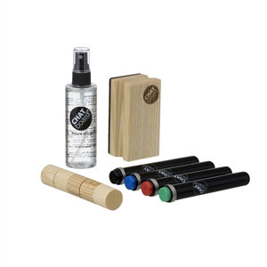 Chat Board Woody Startset för brädor Ek/ Svart/ Röd/ blå/ Grön