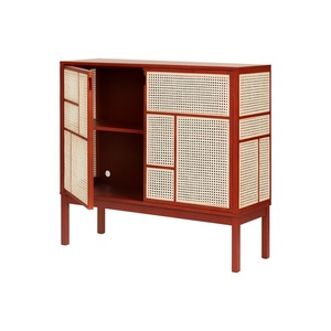 Design House Stockholm Air Sidobord med Ben Röd