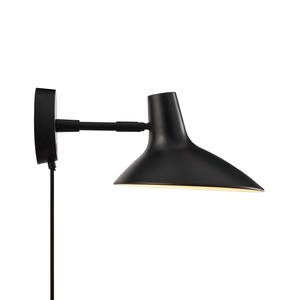 Design For The People Darci Vägglampa Kort Svart