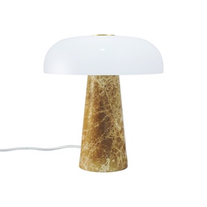 Design For The People Glansig Bordslampa Mini Beige