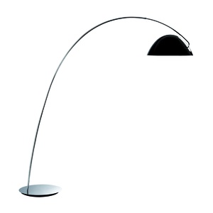 Estiluz Pluma Golvlampa Svart