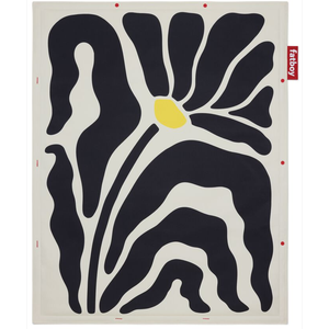 Fatboy Flying Carpet Matta 140x180 cm Botanisk Krämfärgad/ Svart