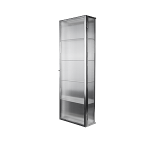 Ferm Living Haze Vägghängt Skåp 35x100 Rostfritt Stål