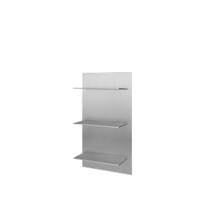 Ferm Living Storage Trippel Vägghylla Liten Aluminium