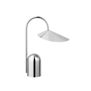 Ferm Living Arum Bärbar Lampa Rostfritt Stål