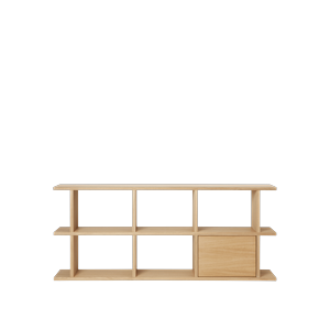 Ferm Living Kona Bokhylla Naturlig Ek
