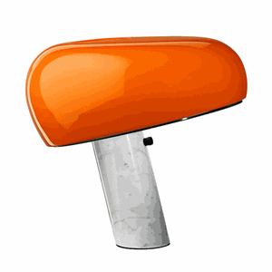 Flos Snoopy Bordslampa Orange Limited Edition