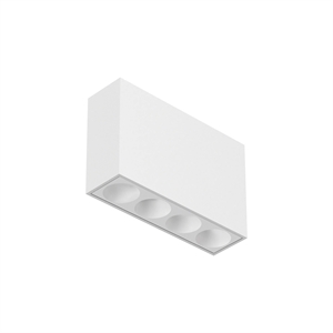 Flos Light Shadow Surface 4 Spot Taklampa Vit