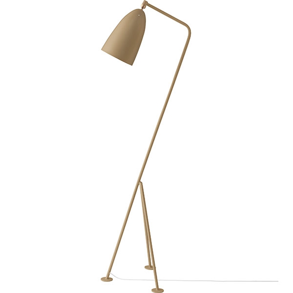 GUBI Grossmann Collection Gräshoppa Golvlampa Olive Brun