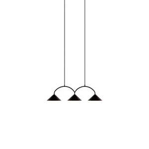 Globen Lighting Curve 3 Taklampa Svart