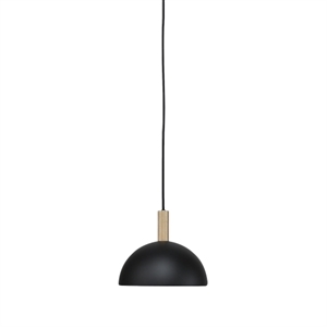 Handvärk Studio Pendel Ø25 Svart & Mässing