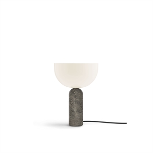 NEW WORKS Kizu Bordslampa Grå Marmor Liten