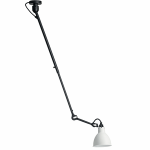 Lampe Gras N302 Loftlampe Mat Sort & Mat Hvid