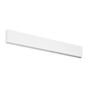Linea Light Box_W2 Bi Emission Vägglampa Ø61 Vit