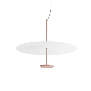 Linea Light Stilo_P Taklampa Ø74 Beige Röd