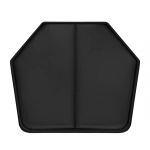 Magis Chair One Sittdyna 2 St. Svart Läder