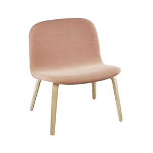 Muuto Visu Fåtölj M. Wood Bas Klädd Steelcut Trio 515/Oak