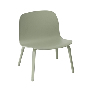 Muuto Visu Fåtölj M. Bas Dammig Grön