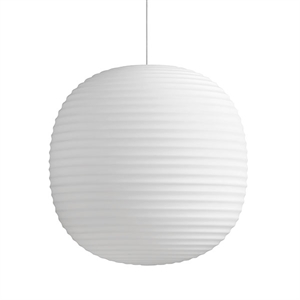 NEW WORKS Lantern Takpendel i Frostat Vit Opalglas Stor
