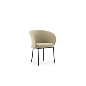Normann Copenhagen Knit Matstol Svart/ Sandfärgad