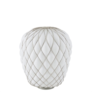 FontanaArte Tallkotte Bordslampa Stor Krom/ Vit