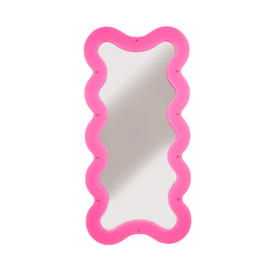 Seletti Supercurve Tall Spegel Rosa
