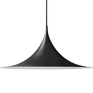 GUBI Semi Collection Semi Pendel Stor Matt Svart
