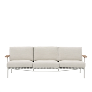 Muuto Settle Outdoor 3-Sits Soffa Laze 1/ Grå