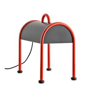 Stilnovo Valigia Bordslampa Röd/ Svart