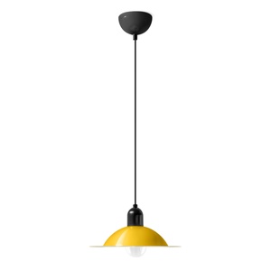 Stilnovo Lampiatta Taklampa Liten Vit/ Gul