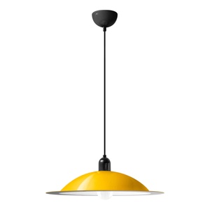 Stilnovo Lampiatta Taklampa Stor Vit/ Gul