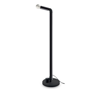 Stilnovo Periscopio Golvlampa Liten Stor Svart