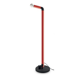 Stilnovo Periscopio Golvlampa Liten Stor Röd