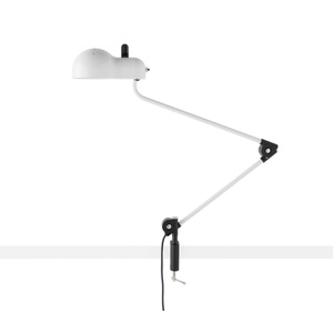 Stilnovo Topo Morsetto Bordslampa Vit