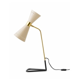 Stilnovo Megafono Bordslampa 2 Guld/Elfenben