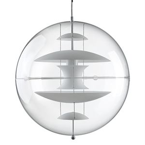 Verner Panton Globe Glas Taklampa Stor
