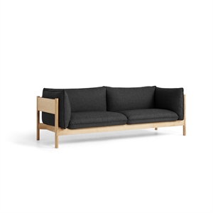 HAY Arbor 3-sitssoffa Ek/Re-Wool 198