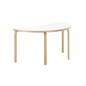 artek Aalto 96 Halvrund Matbord Vit