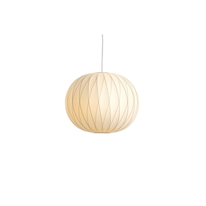 HAY Nelson Ball Crisscross Bubble Taklampa Medium Off-White