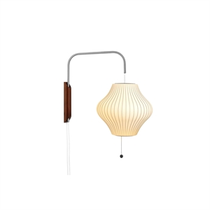 HAY Nelson Päron Vägglampa Liten Off-White med Sladd