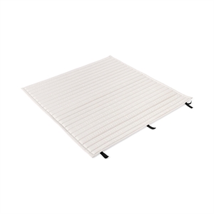 HAY Palissade Quilted Vit För Matbänk Krämfärgad