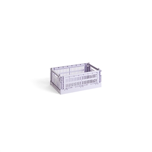 HAY Colour Crate Förvaringslåda Liten Lavendel