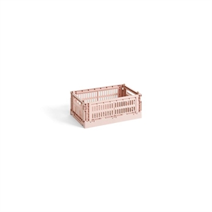 HAY Colour Crate Förvaringslåda Liten Blush