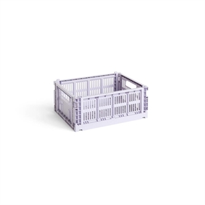 HAY Colour Crate Förvaringslåda Medium Lavendel