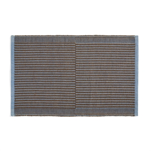 HAY Tapis Matta 60x95 Kastanj/ Blå